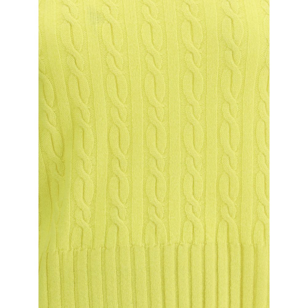 Guest in Residence Cashmere Braided Sweater -   -  Guest in Residence.