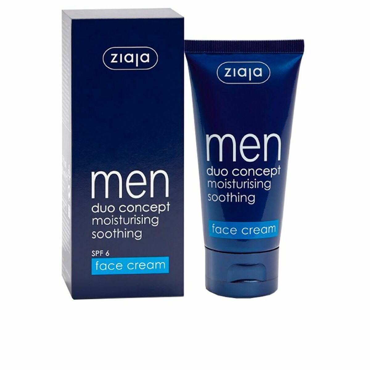 Hydrating Facial Cream Ziaja Men Spf 6 (50 ml) -  Beauty, Skin care -  Ziaja.