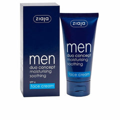 Hydrating Facial Cream Ziaja Men Spf 6 (50 ml) -  Beauty, Skin care -  Ziaja.