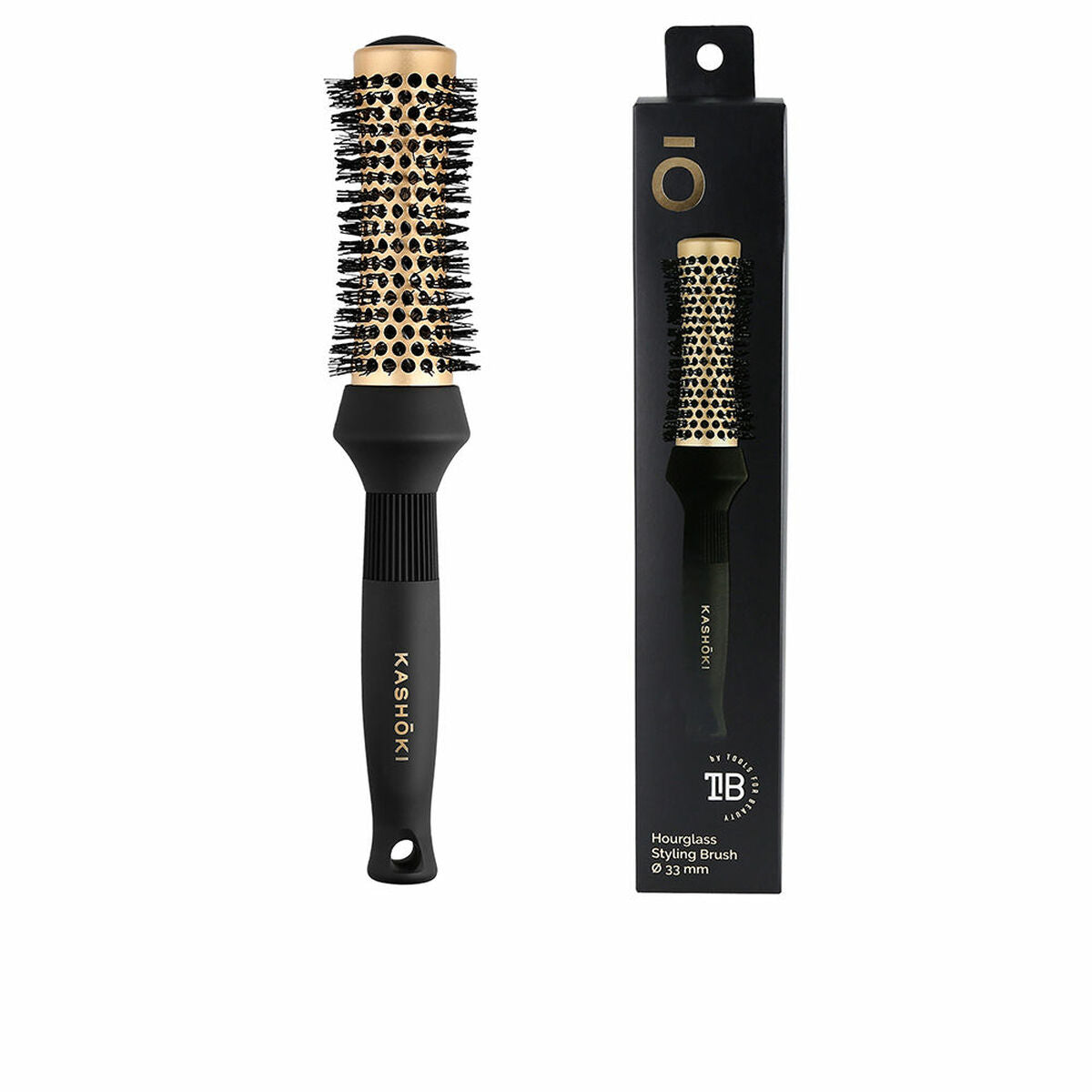 Styling Brush Kashōki Hourglass Ceramic Ø 33 mm -  Beauty, Hair care -  Kashōki.
