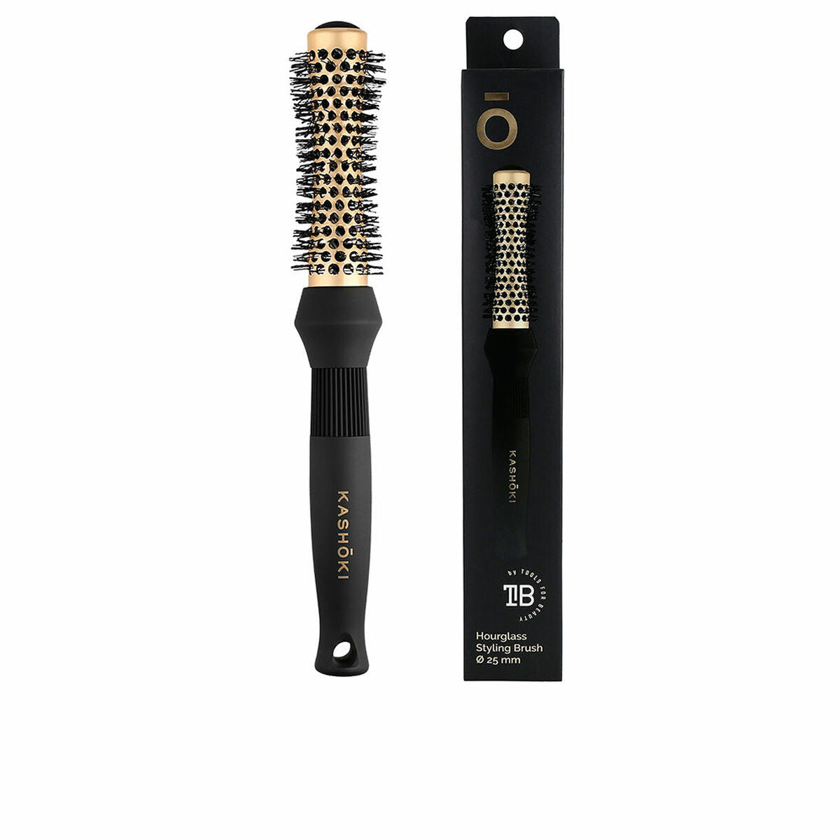 Styling Brush Kashōki Hourglass Ø 25 mm Ceramic -  Beauty, Hair care -  Kashōki.