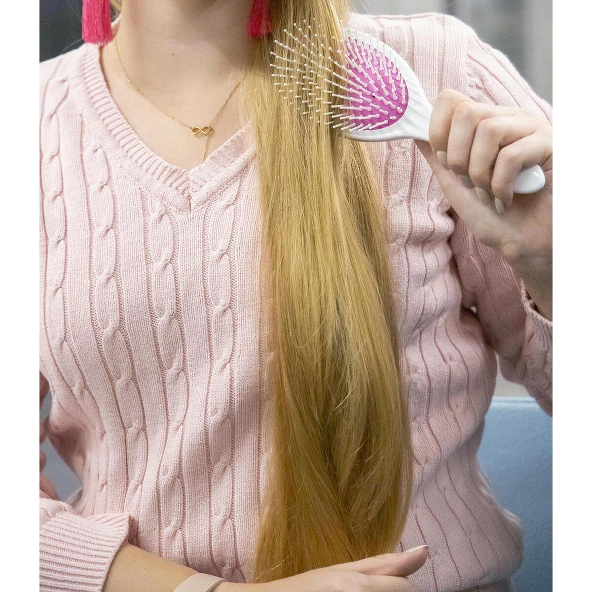 Detangling Hairbrush Ilū Easy Detangling Oval -  Beauty, Hair care -  Ilū.