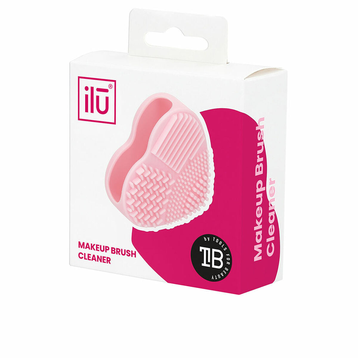 Make-up Brush Cleaner Ilū Brush Cleaner Heart Silicone (1 Unit) -  Beauty, Utensils and accessories -  Ilū.
