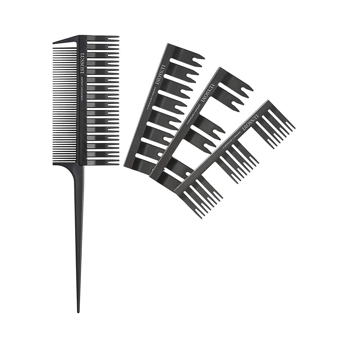 Applicator Comb Lussoni Lussoni Juego De Peines Lote Interchangeable heads 5 Pieces -  Beauty, Hair care -  Lussoni.