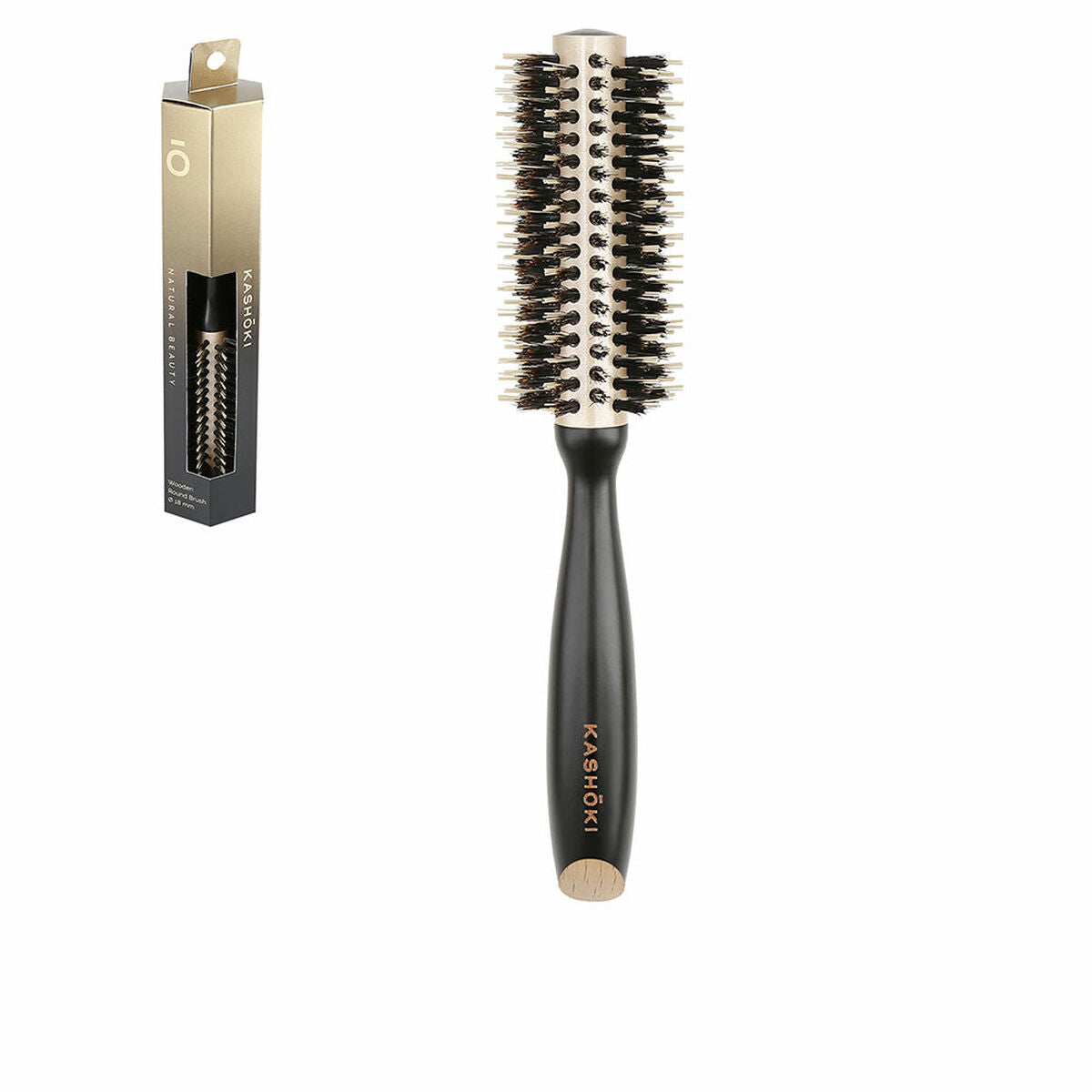 Styling Brush Kashōki Natural Beauty Ø 18 mm -  Beauty, Hair care -  Kashōki.