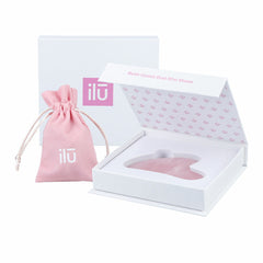 Massager Ilū Gua Sha Stone Rose Quartz Stone (1 Unit) -  Beauty, Skin care -  Ilū.