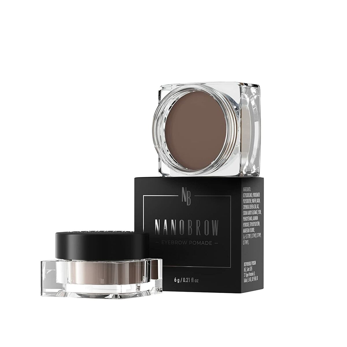 Eyebrow Make-up Nanobrow Dark Brown Ointment (6 g) -  Beauty, Make-up -  Nanobrow.