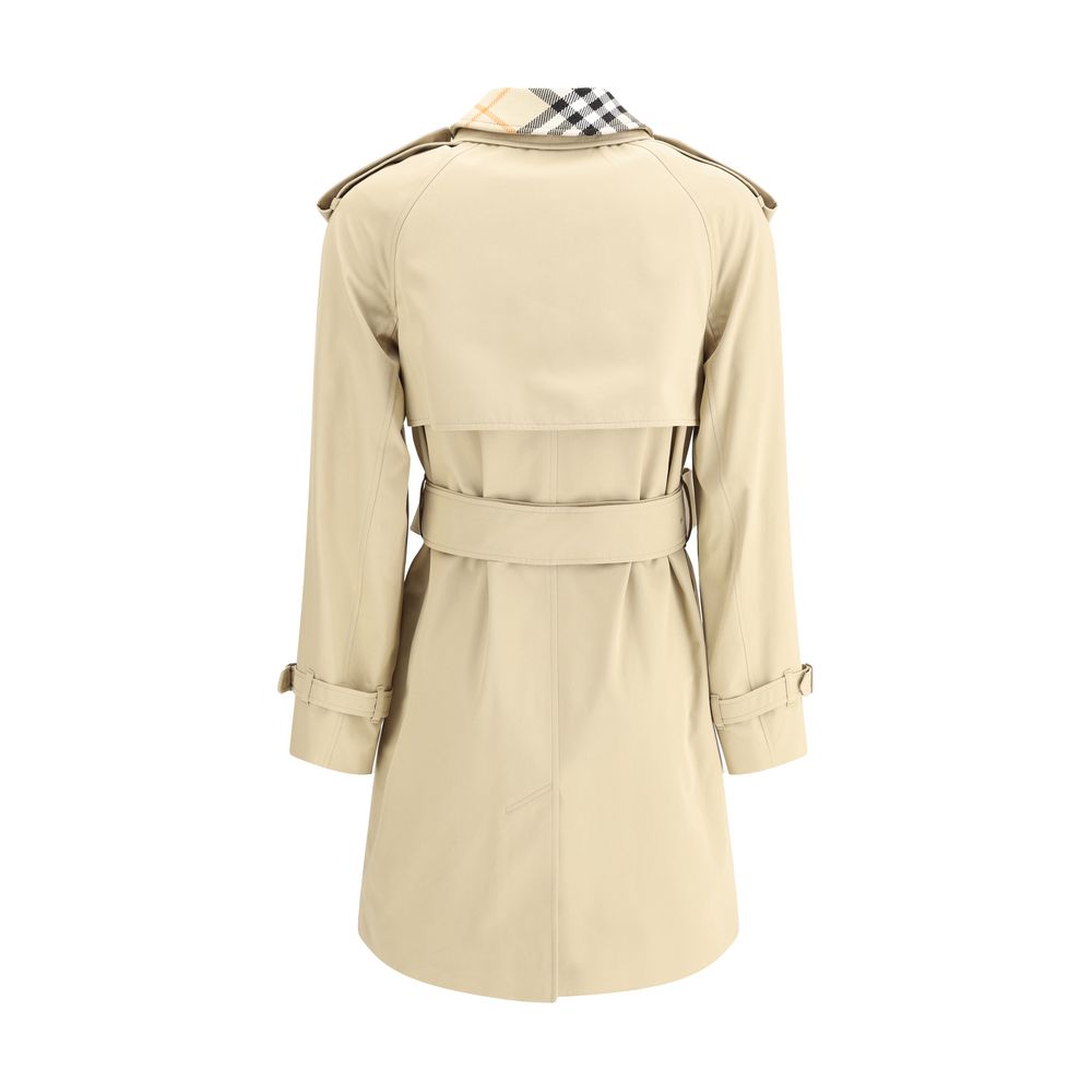 Burberry Breasted Trench -   -  Burberry.