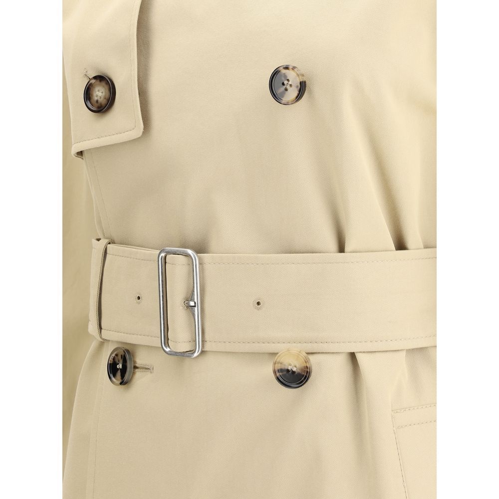 Burberry Breasted Trench -   -  Burberry.