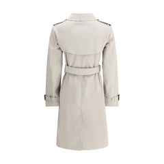 Burberry Breasted  Trench Jacket -   -  Burberry.