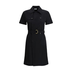 Burberry Belted midi Dress -   -  Burberry.