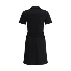 Burberry Belted midi Dress -   -  Burberry.