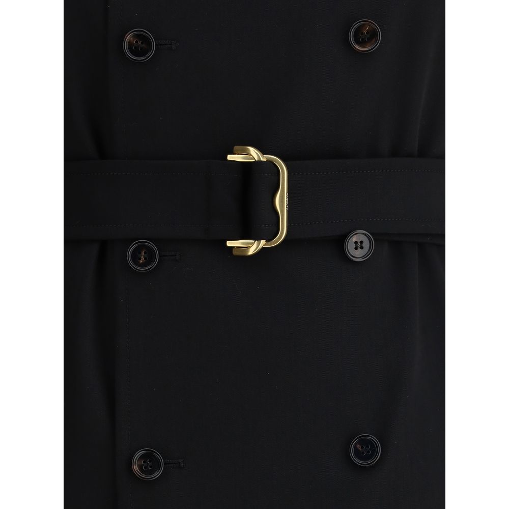 Burberry Belted midi Dress -   -  Burberry.