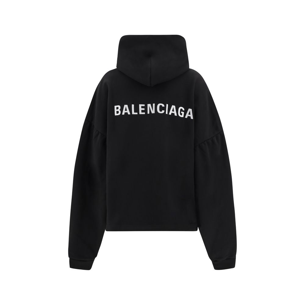 Balenciaga Logo's Hoodie -   -  Balenciaga.