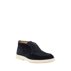 Santoni Suede Loafers -   -  Santoni.