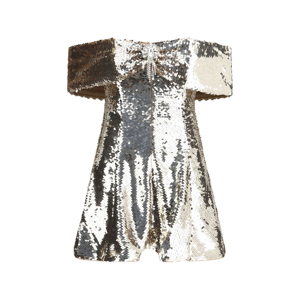 Self-Portrait Off-shoulder mini Dress -   -  Self-Portrait.