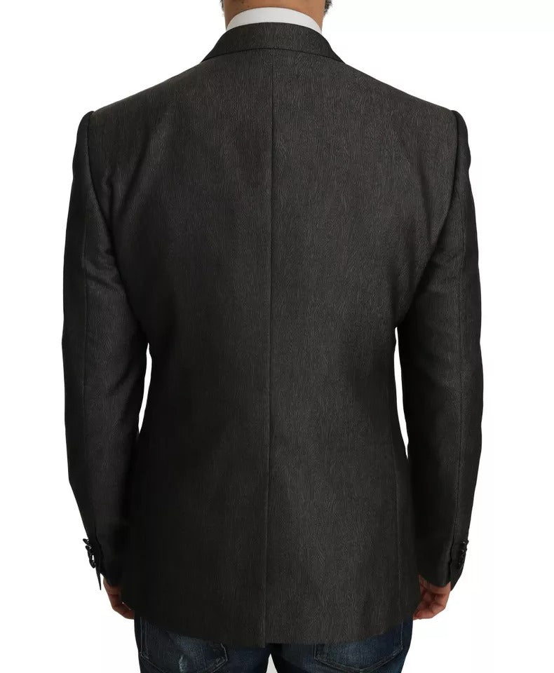 Dolce & Gabbana Gray MARTINI 2 Piece Vest Coat Blazer -   -  Dolce & Gabbana.