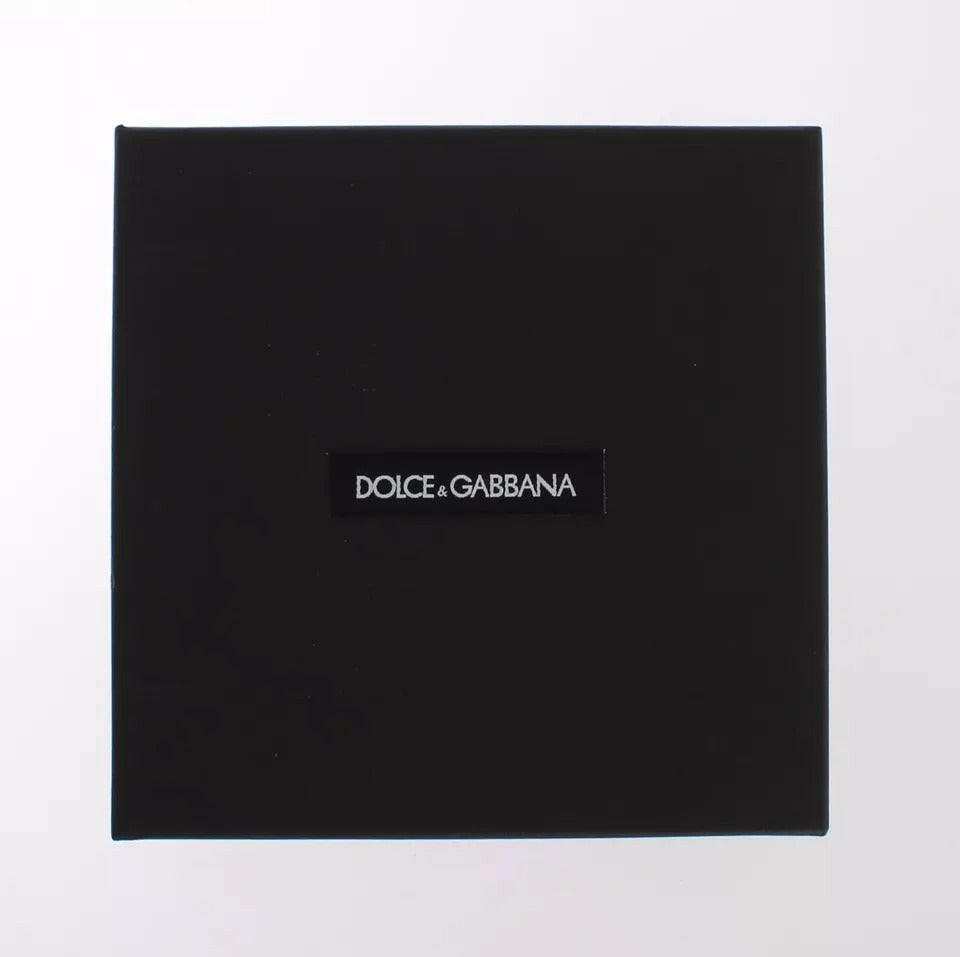 Dolce & Gabbana Multicolor Raffia Leather Clasp Finder Chain Keyring -   -  Dolce & Gabbana.