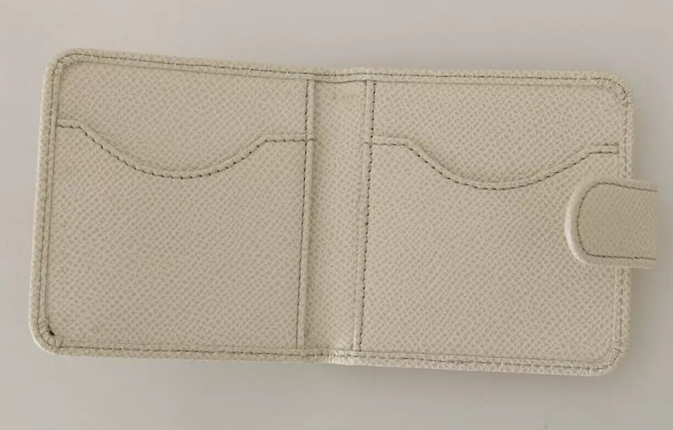 Dolce & Gabbana White Dauphine Leather Condom Case Holder Pocket Wallet -   -  Dolce & Gabbana.