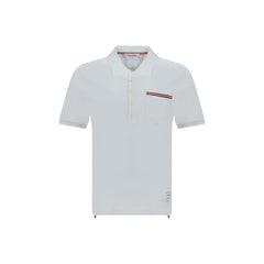 Thom Browne Short Sleeves Polo Shirt -   -  Thom Browne.