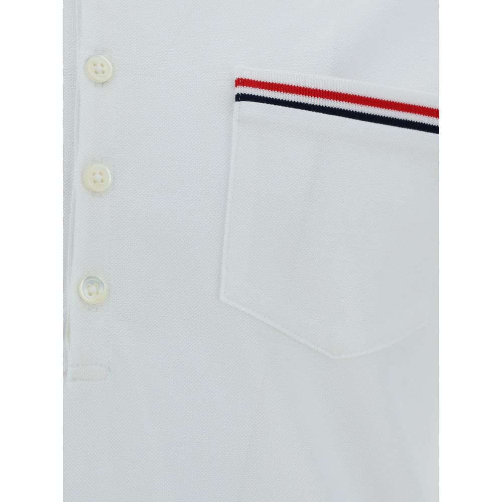 Thom Browne Short Sleeves Polo Shirt -   -  Thom Browne.