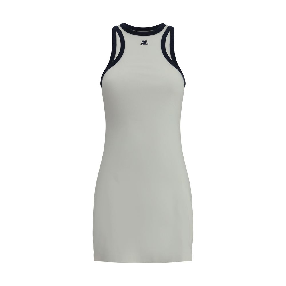Courrèges Cotton Scuba mini Dress -   -  Courrèges.