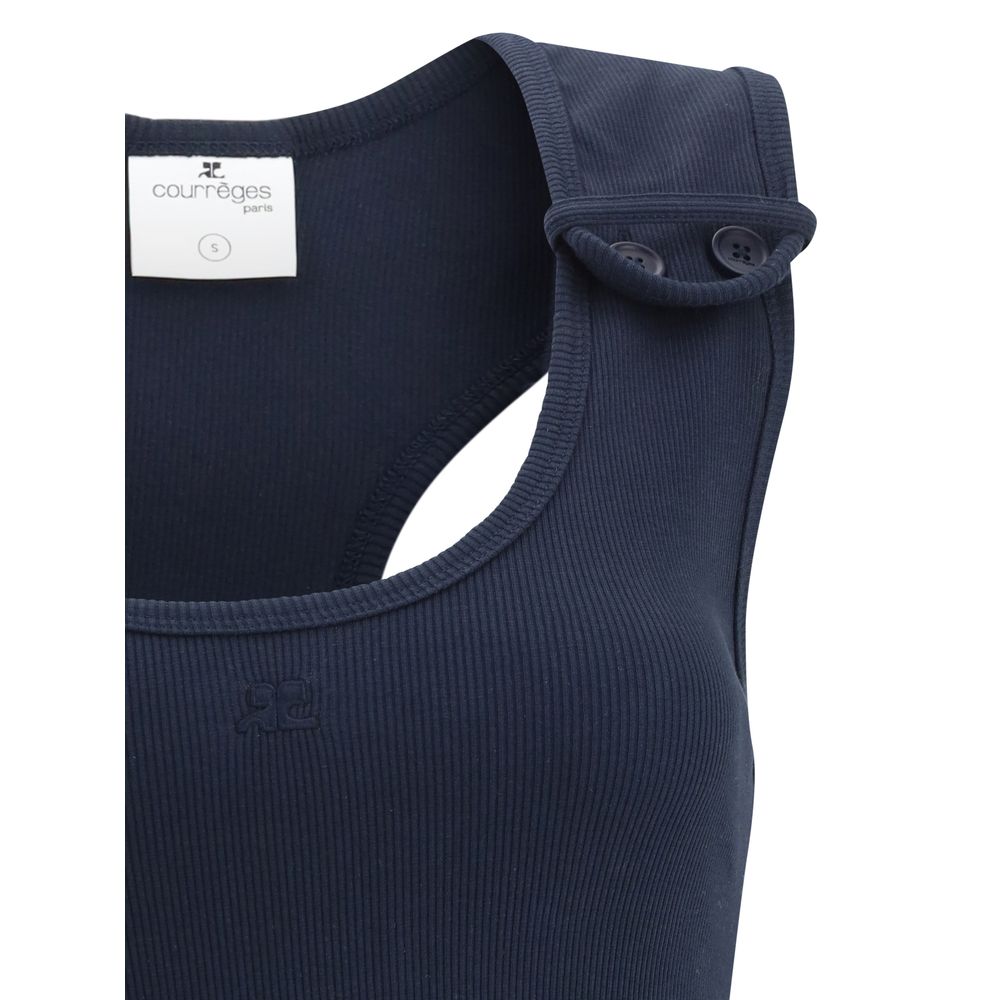 Courrèges 90s Rib midi Dress -   -  Courrèges.