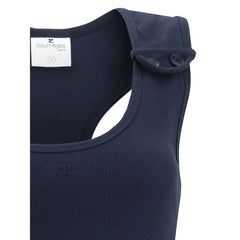 Courrèges 90s Rib midi Dress -   -  Courrèges.