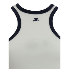 Courrèges Cotton Scuba mini Dress -   -  Courrèges.