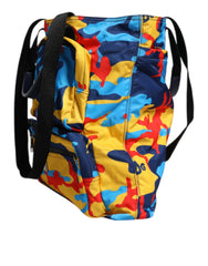 Dolce & Gabbana Multicolor Camouflage Nylon Shopping Tote Bag -   -  Dolce & Gabbana.