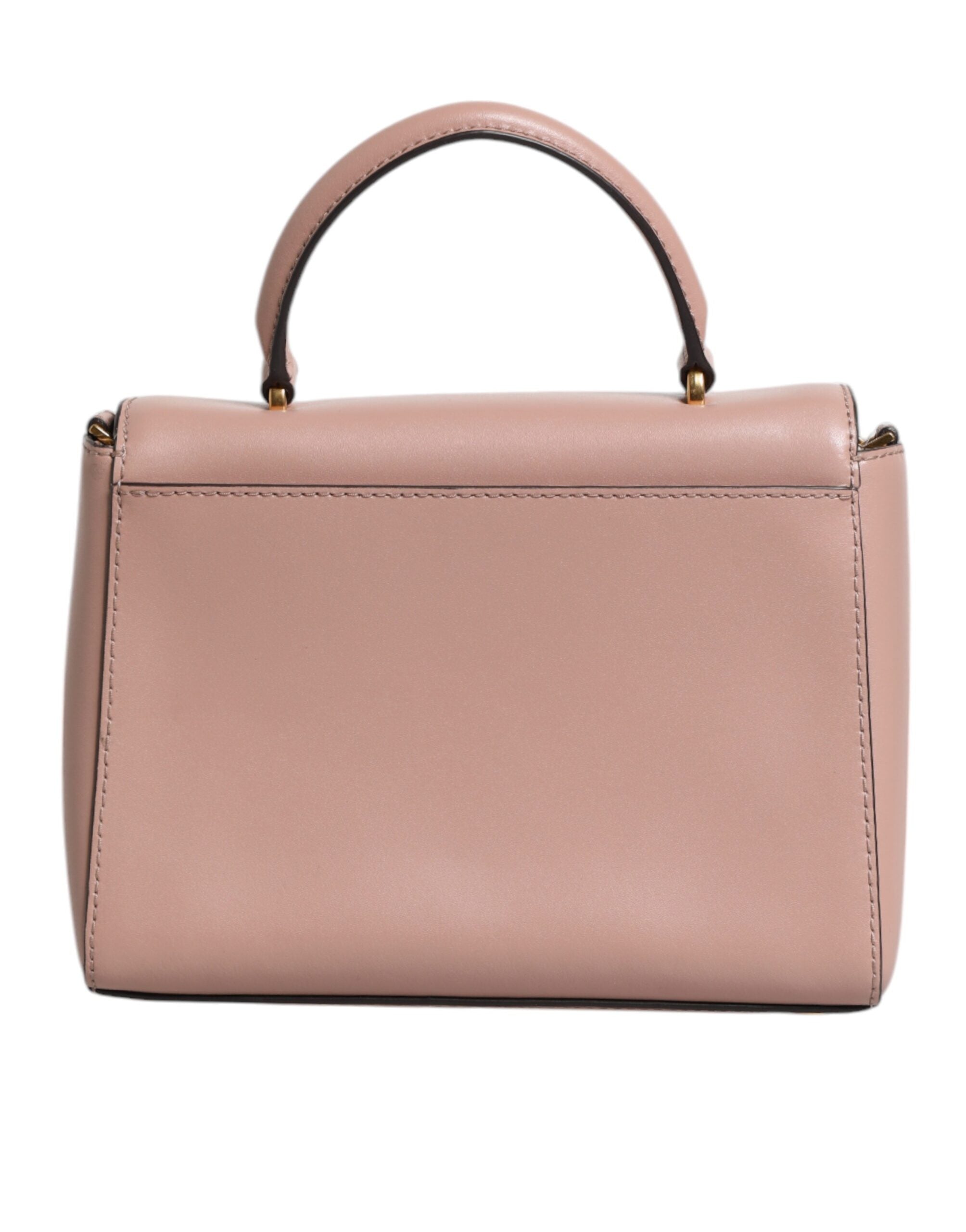 Michael Kors Pink Leather Logo Plaque Crossbody MINDY Satchel Bag -   -  Michael Kors.