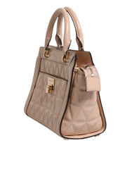 Michael Kors Peach Quilted Leather Logo Crossbody VIVIANNE Messenger Bag -   -  Michael Kors.