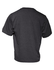 Dolce & Gabbana Dark Gray Crew Neck Short Sleeves T-shirt -   -  Dolce & Gabbana.