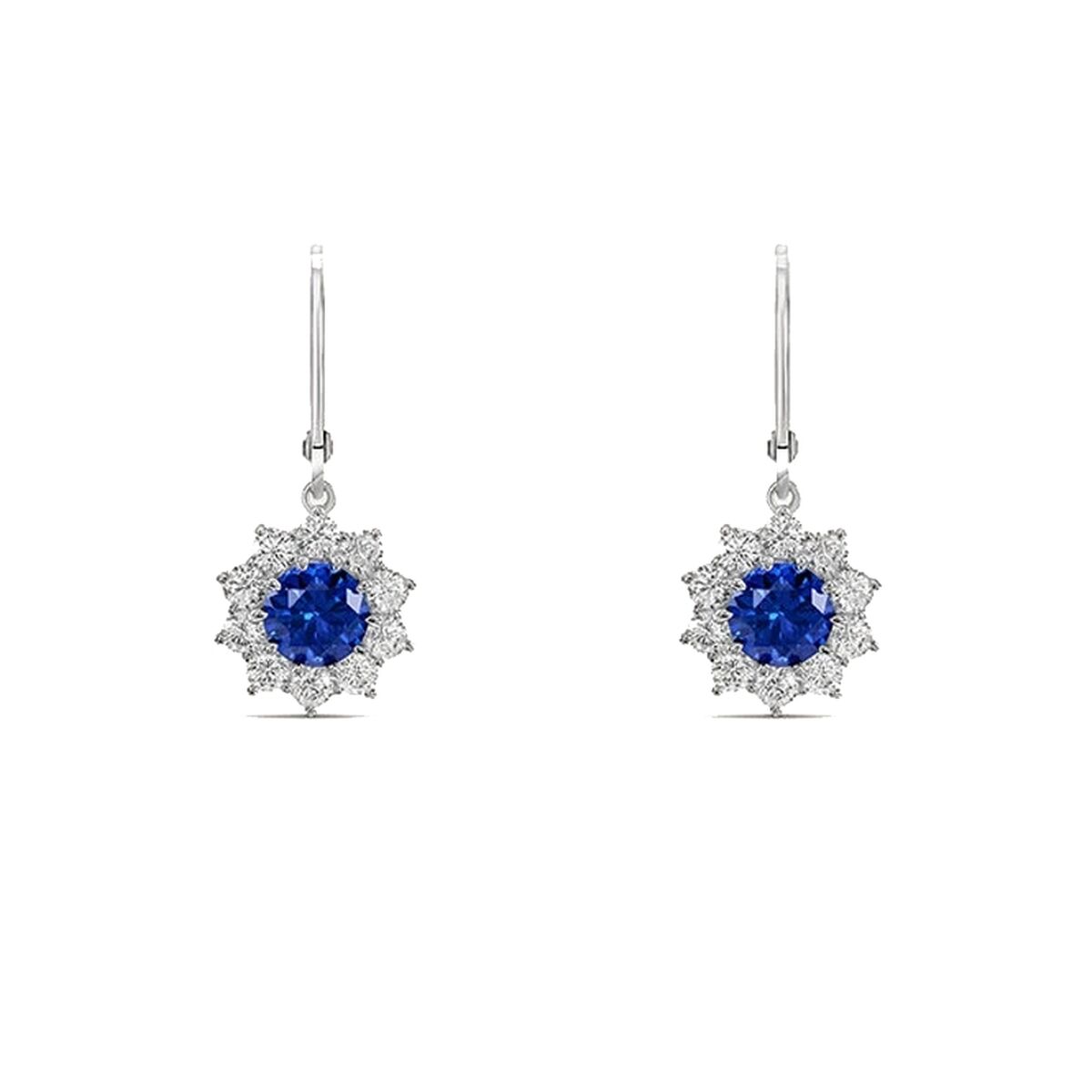 Ladies' Earrings Stroili 1694861 Silver Blue -  Jewellery, Women -  Stroili.