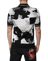 Dolce & Gabbana Multicolor Camouflage Collared Polo T-shirt -   -  Dolce & Gabbana.