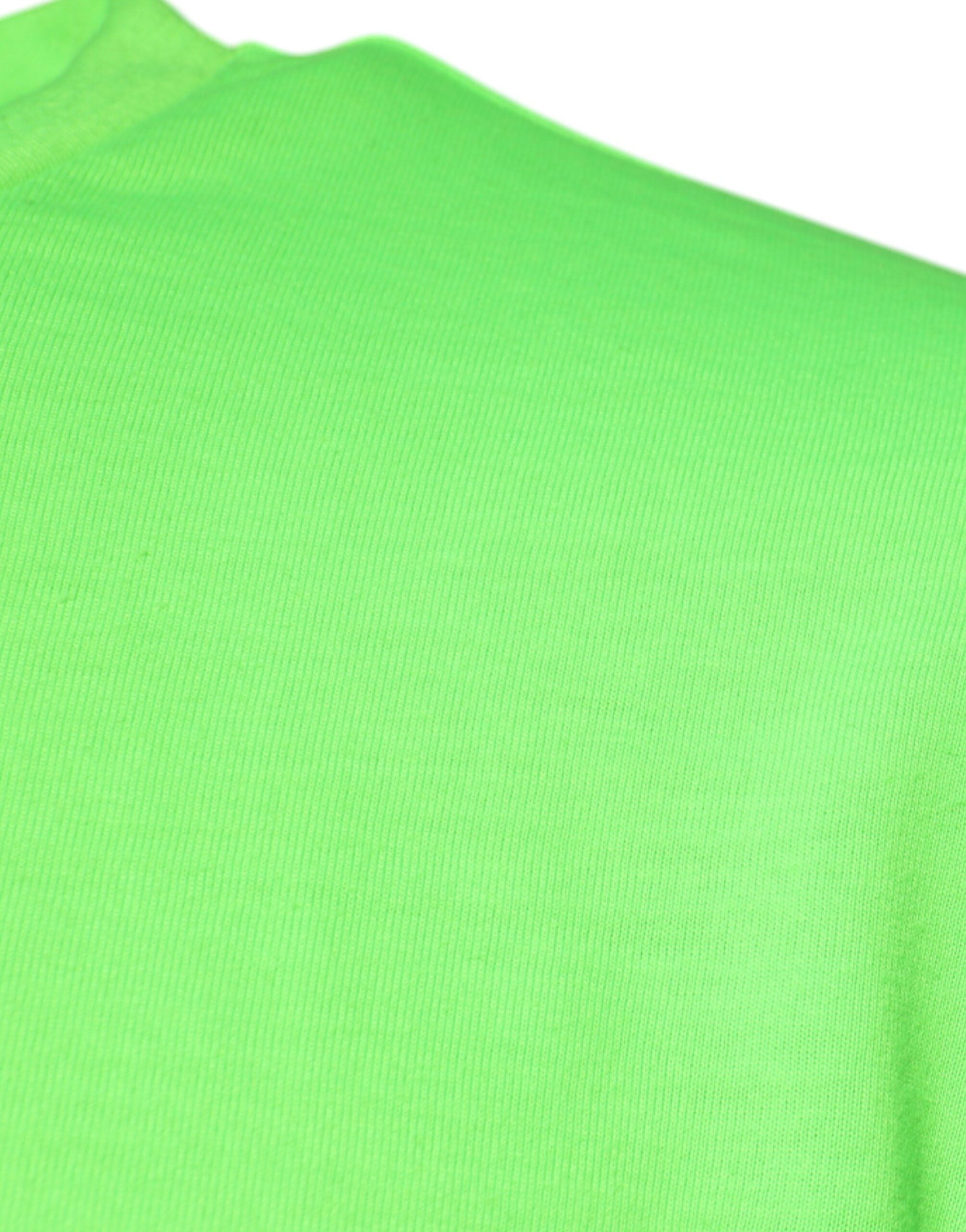 Dolce & Gabbana Green Logo Polyester Crew Neck T-shirt -   -  Dolce & Gabbana.