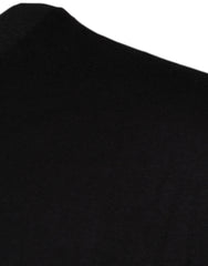 Dolce & Gabbana Black Logo Print Cotton Crew Neck T-shirt -   -  Dolce & Gabbana.