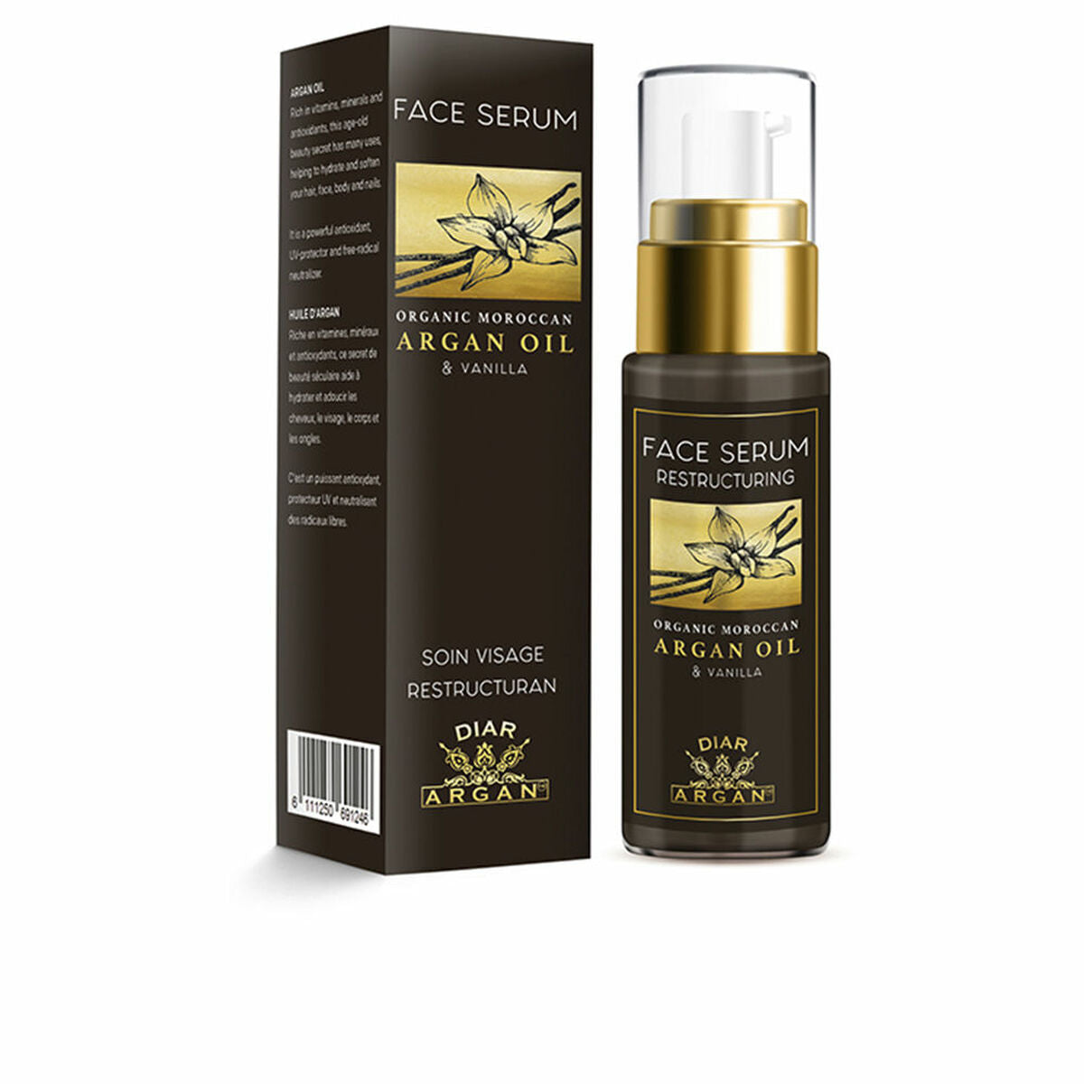 Facial Serum Diar Argan   Vanilla Argan 30 ml -  Beauty, Skin care -  Diar Argan.