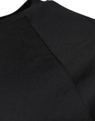 Dolce & Gabbana Black Logo Print Cotton Crew Neck T-shirt -   -  Dolce & Gabbana.