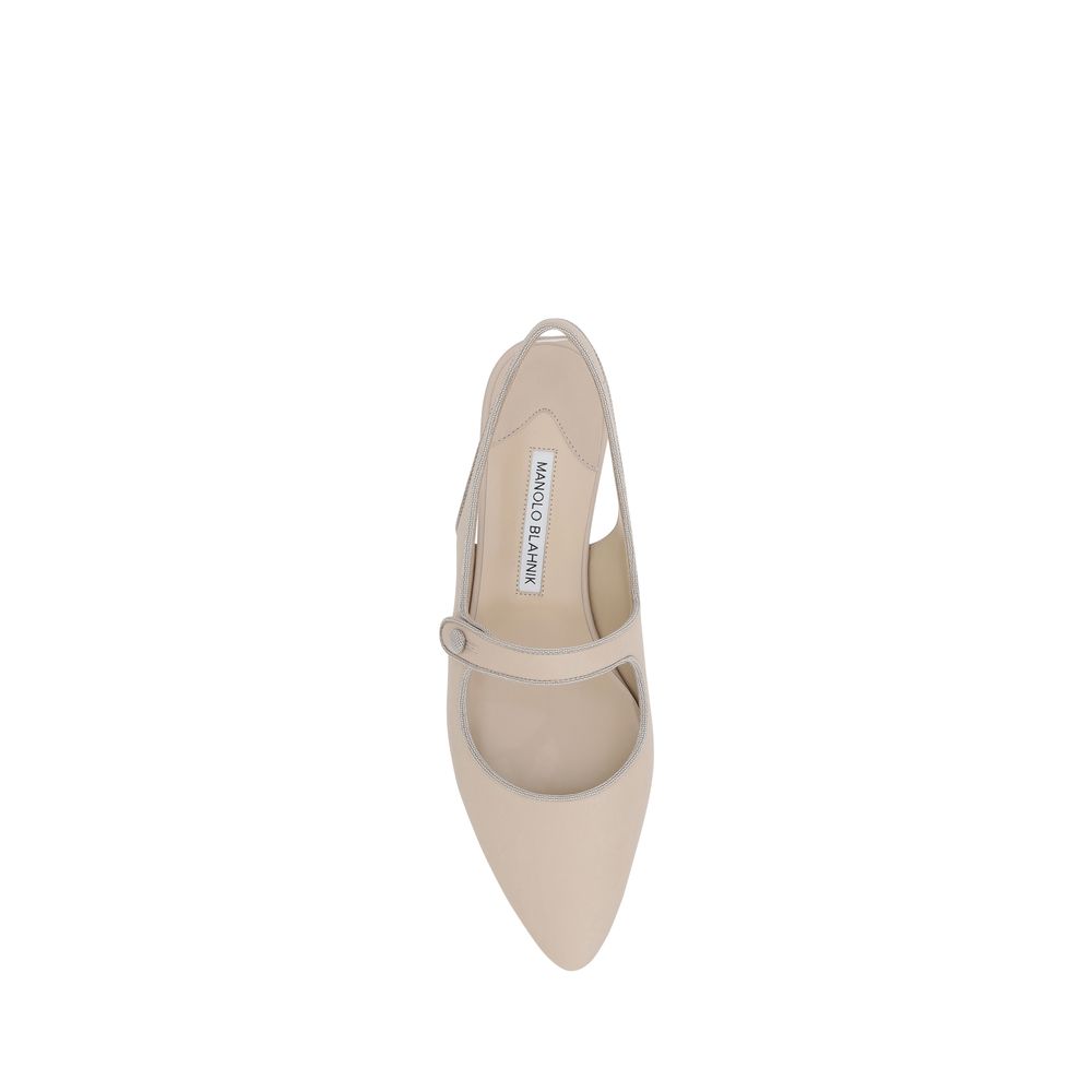 Manolo Blahnik Campariflatsli Ballerinas -   -  Manolo Blahnik.