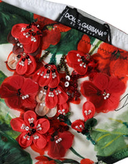 Dolce & Gabbana Multicolor Geranium Swim Bottom Beachwear Bikini -   -  Dolce & Gabbana.