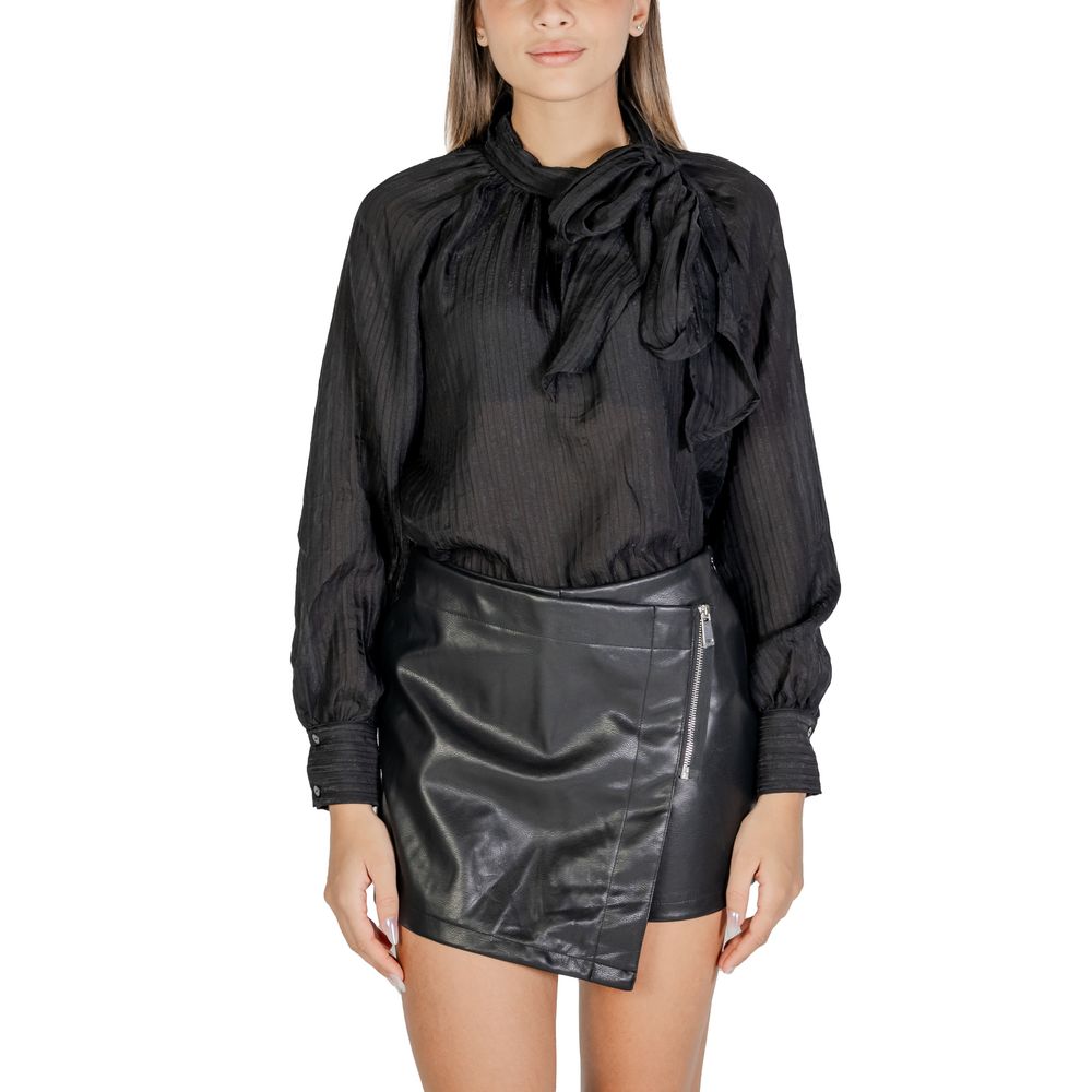 Jacqueline De Yong Black Polyester Blouse -   -  Jacqueline De Yong.