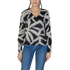 Jacqueline De Yong Black Recycled Polyester Blouse -   -  Jacqueline De Yong.