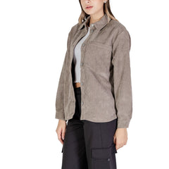 Jacqueline De Yong Beige Polyester Shirt -   -  Jacqueline De Yong.