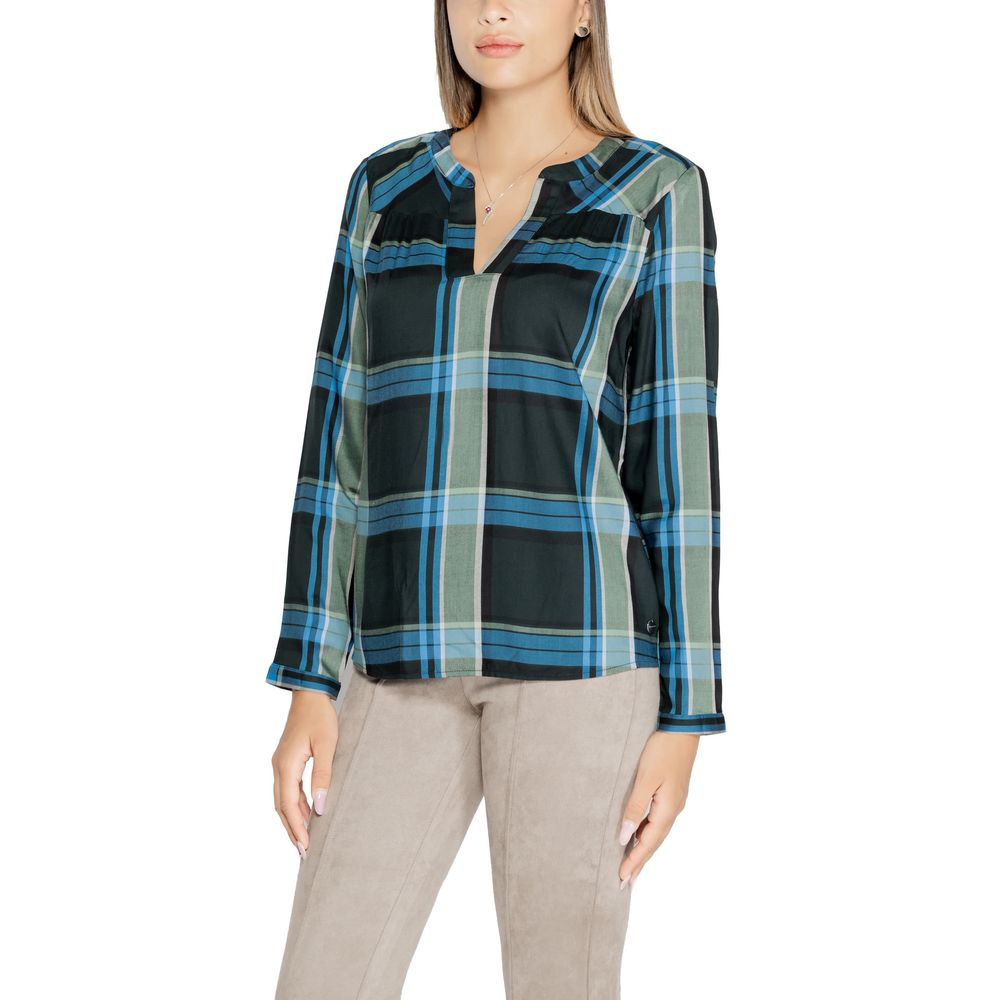 Street One Green Viscose Blouse -   -  Street One.