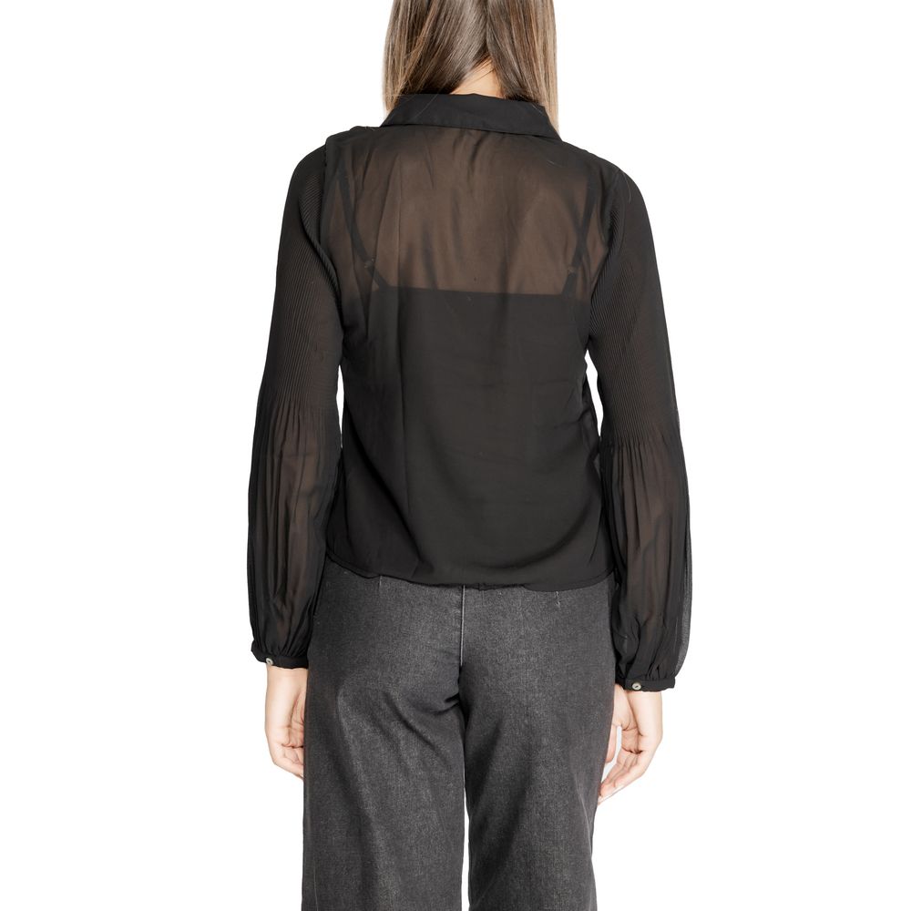 Only Black Recycled Polyester Shirt -   -  Only.