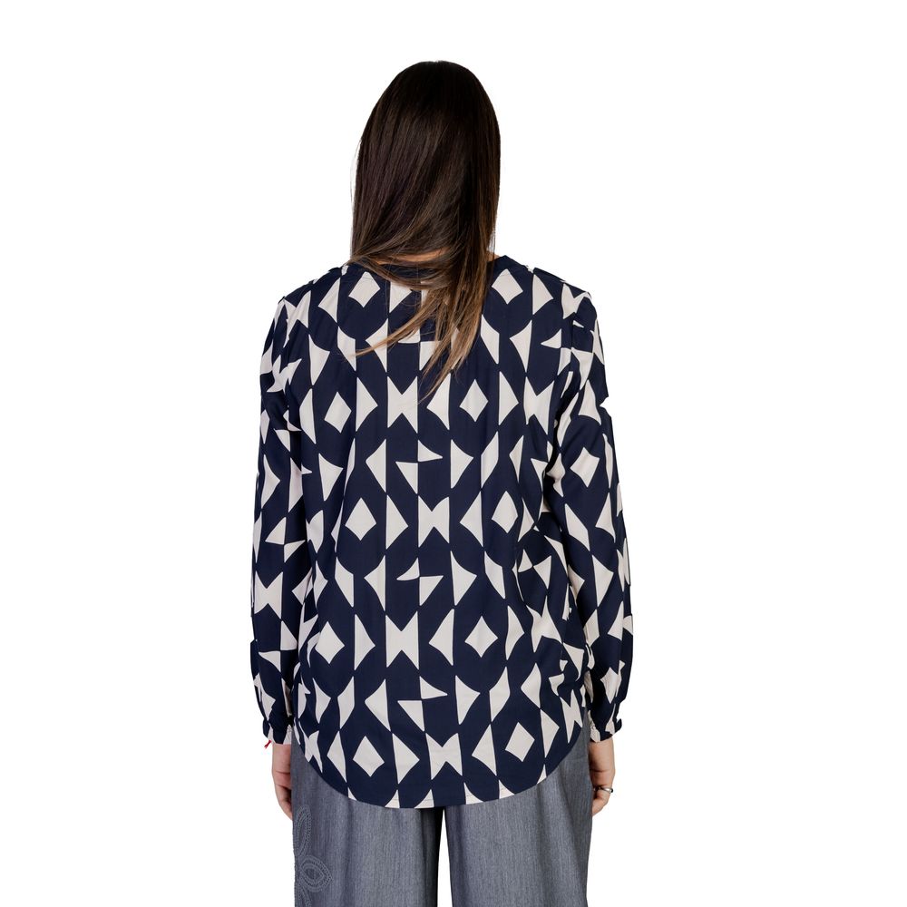 Street One Blue Viscose Blouse -   -  Street One.