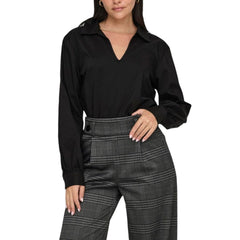 Jacqueline De Yong Black Cotton Shirt -   -  Jacqueline De Yong.