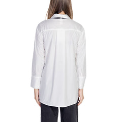 Only White Cotton Shirt -   -  Only.