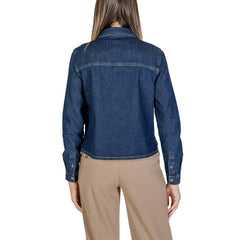 Street One Blue Cotton Shirt -   -  Street One.